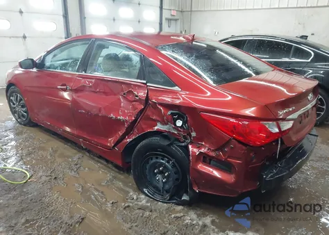 2012 Hyundai Sonata Gls from USA, damaged, VIN 5NPEB4AC6CH338963